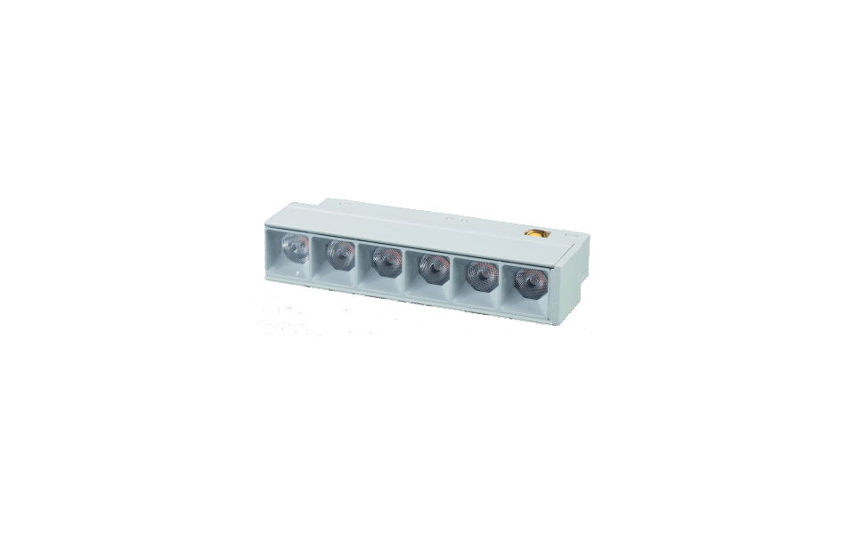MAXLED White Lensed Magnet Luminaire MX-4708